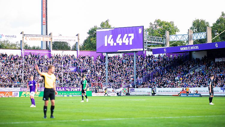 Plus de 14 000 personnes assistent régulièrement aux matchs à domicile du VfL.