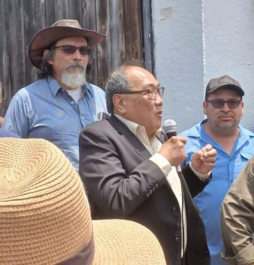 Rodolfo Chang représente le caractère public et autonome originel de l'USAC "Université du Peuple"