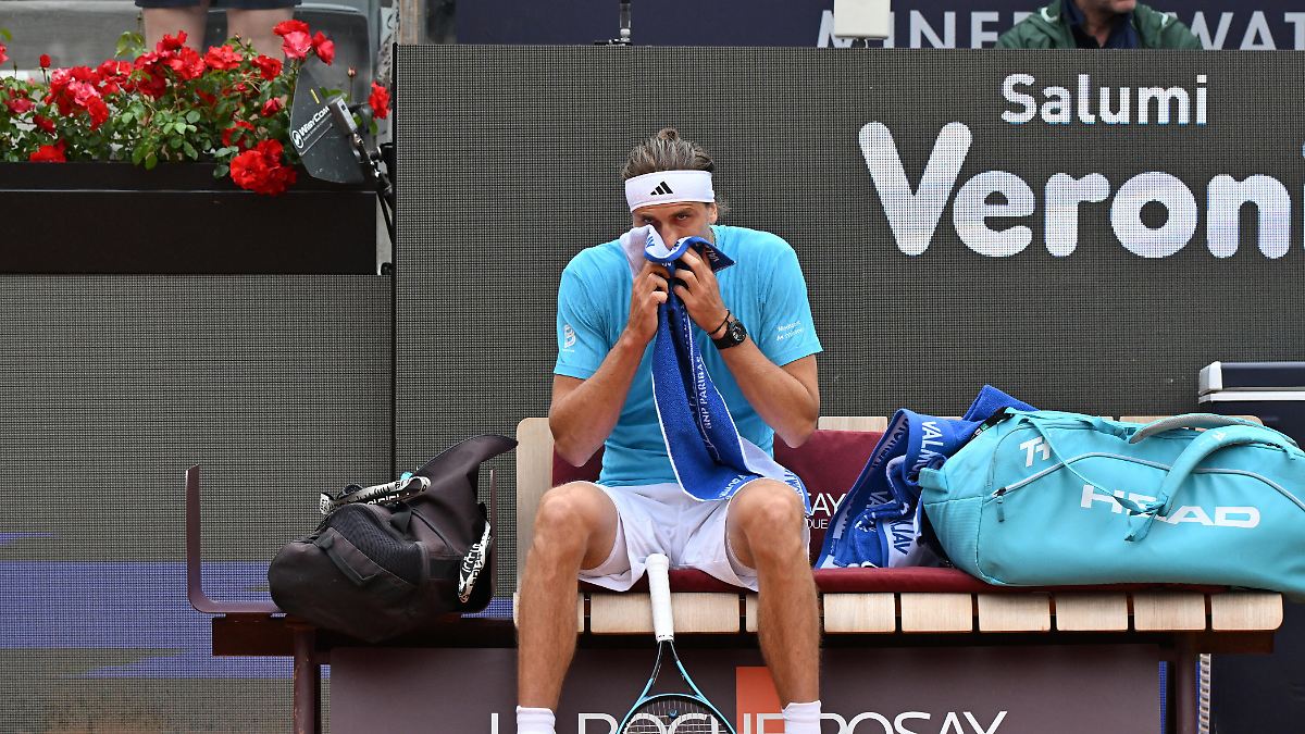 Adversaire craintif seulement lors de la finale de Rome ? : Le malade Zverev surmonte l’obstacle d’ouverture « difficile » allemand