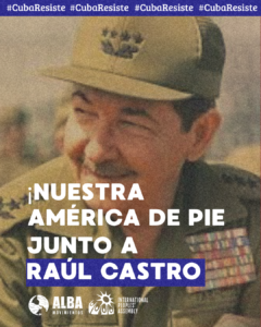 Notre Amérique défend Raúl Castro