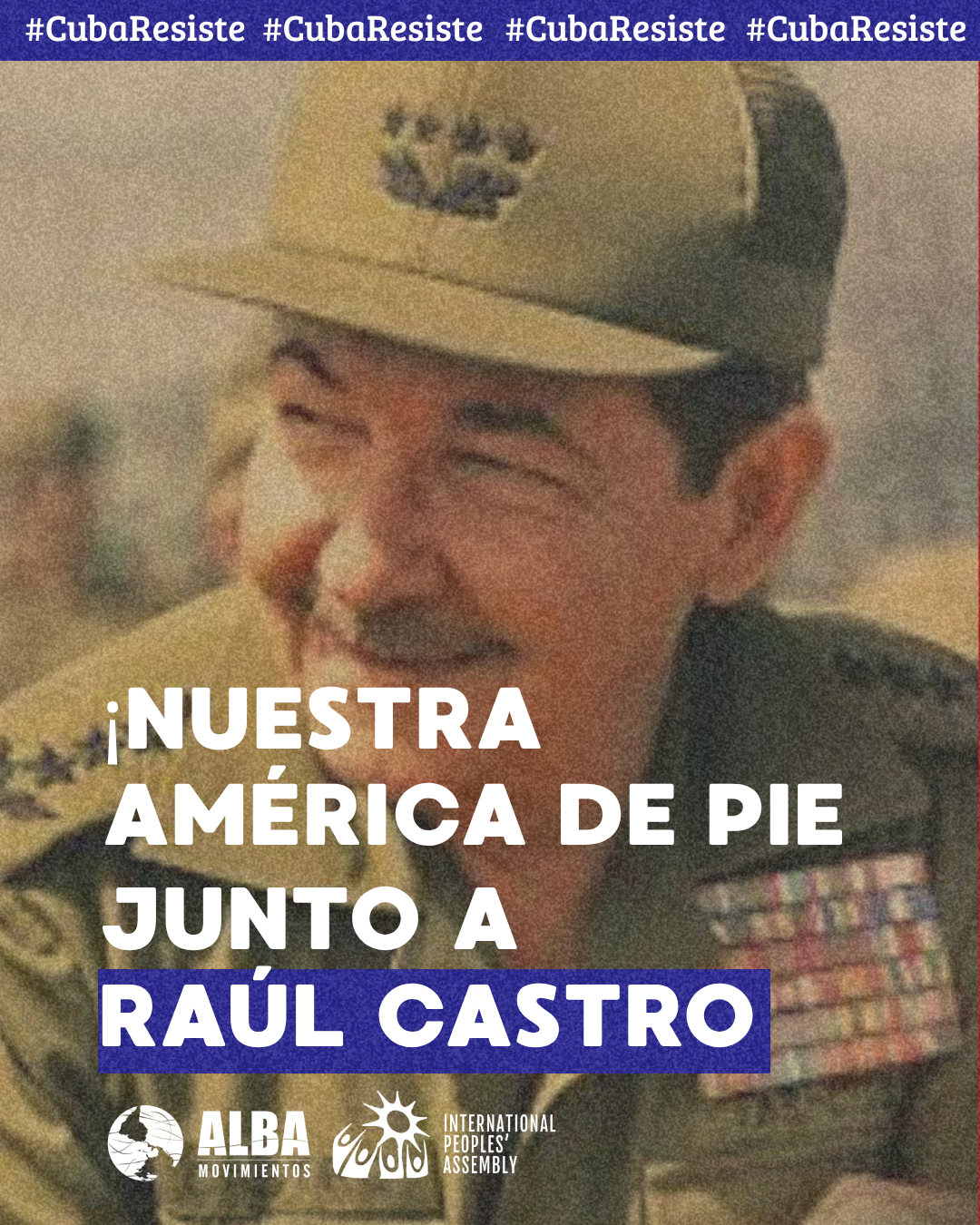 Notre Amérique défend Raúl Castro