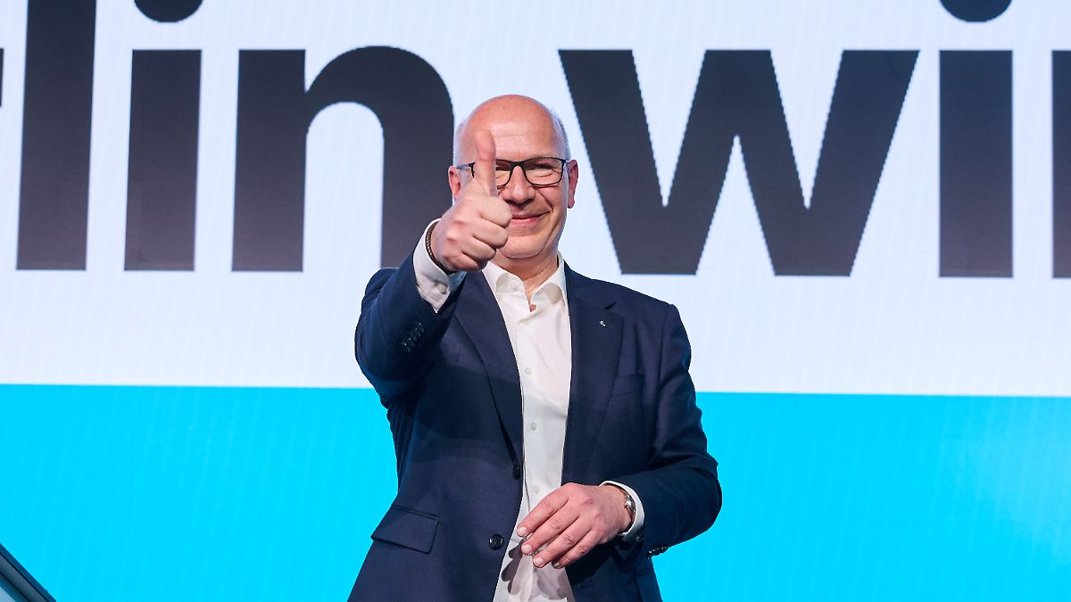 Adversaire de Wegner : la CDU Berlin veut une conférence de célébration, les choses se passent différemment