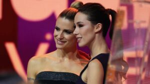 Sourire pour l'ex Eros Ramazzotti : Michelle Hunziker partage des photos du mariage de sa fille Aurora