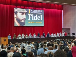 Conférence à Cuba pour marquer les 100 ans de Fidel