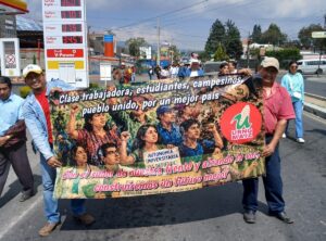Le « Front pour la Démocratie » au Guatemala veut mettre fin au pacte des corrompus
