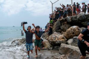 Migration vers l'Espagne : prise de Ceuta