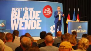 Campagne électorale de l'AfD à Pasewalk : personne ne manque au candidat du Premier ministre Holm