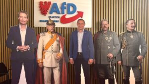 Chiffres en carton douteux à Potsdam : l’AfD fait entrer Bismarck, Hindenburg et Guillaume II au Parlement