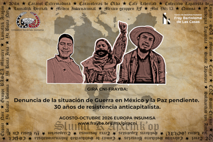 Les communautés mexicaines réclament la liberté pour les locuteurs du CIPOG-EZ