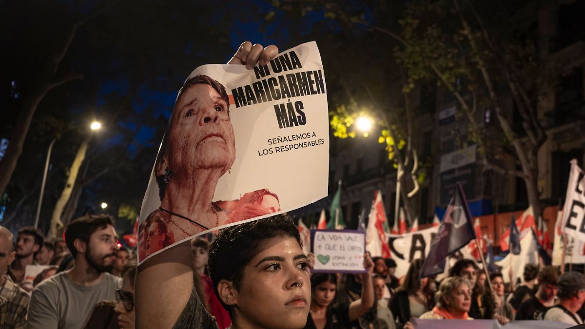 Déclencheur de manifestations de masse : Espagne : Maricarmen, 87 ans, expulsé, est mort