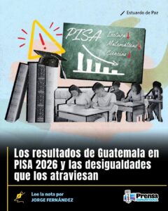 Le Guatemala se classe dernier en Amérique latine dans l'étude PISA