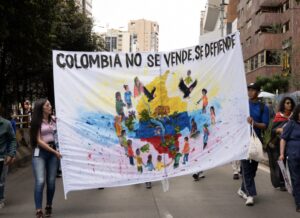 Manifestations en Colombie contre De la Espriella