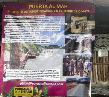 "Non au projet Puerta al Mar"