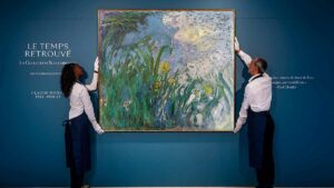Œuvre inédite : la vente aux enchères d'un tableau de Monet atteint un montant record